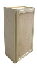 Kitchen Wall Cabinet or Unfinished Poplar or Shaker Style or 24 in x 42 in x 12 in