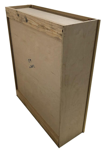 Kitchen Wall Cabinet or Unfinished Poplar or Shaker Style or 36x42x12 in