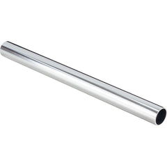 6 Chrome 1-1/16"x92" Round Steel Closet Rods