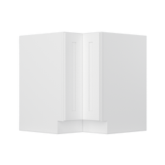 Lazy Suzan Base Kitchen Cabinet SCER33 Alpina White LessCare 34.5 in. height 33 in. depth - Kitchen Cabinets