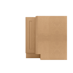 Lazy Suzan Base Kitchen Cabinet SCER33 Shaker Toffee 34.5 in. height 33 in. depth - Kitchen Cabinets