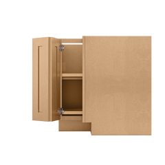 Lazy Suzan Base Kitchen Cabinet SCER33 Shaker Toffee 34.5 in. height 33 in. depth - Kitchen Cabinets