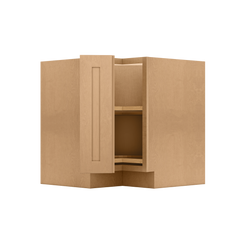 Lazy Suzan Base Kitchen Cabinet SCER33 Shaker Toffee 34.5 in. height 33 in. depth - Kitchen Cabinets