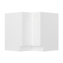 Lazy Suzan Base Kitchen Cabinet SCER36 Alpina White LessCare 34.5 in. height 36 in. depth - Kitchen Cabinets