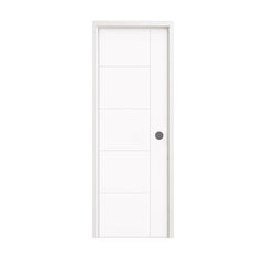 26 in. x 80 in. Berkley Honeycomb Core Primed White MDF Prehung Interior Door