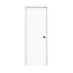28 in. x 80 in. Berkley Honeycomb Core Primed White MDF Prehung Interior Door