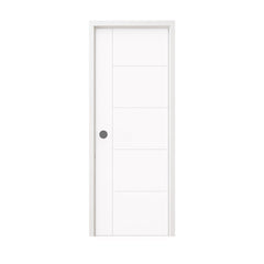 28 in. x 80 in. Berkley Honeycomb Core Primed White MDF Prehung Interior Door