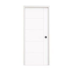 32 in. x 80 in. Berkley Honeycomb Core Primed White MDF Prehung Interior Door