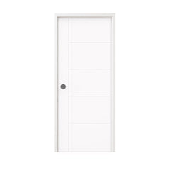 32 in. x 80 in. Berkley Honeycomb Core Primed White MDF Prehung Interior Door