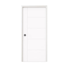 34 in. x 80 in. Berkley Honeycomb Core Primed White MDF Prehung Interior Door