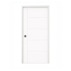 36 in. x 80 in. Berkley Honeycomb Core Primed White MDF Prehung Interior Door