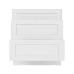 Linen Range Base Kitchen Cabinet LRB30 Alpina White LessCare 30 in. width 34.5 in. height 24 in. depth - Kitchen