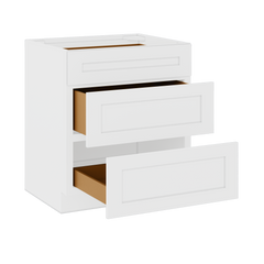 Linen Range Base Kitchen Cabinet LRB30 Alpina White LessCare 30 in. width 34.5 in. height 24 in. depth - Kitchen