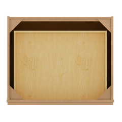 Linen Range Base Kitchen Cabinet LRB30 Shaker Toffee 30 in. width 34.5 in. height 24 in. depth - Kitchen Cabinets