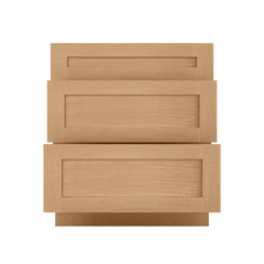 Linen Range Base Kitchen Cabinet LRB30 Shaker Toffee 30 in. width 34.5 in. height 24 in. depth - Kitchen Cabinets