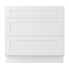 Linen Range Base Kitchen Cabinet LRB36 Alpina White LessCare 36 in. width 34.5 in. height 24 in. depth - Kitchen