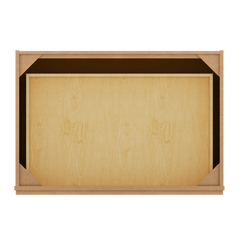 Linen Range Base Kitchen Cabinet LRB36 Shaker Toffee 36 in. width 34.5 in. height 24 in. depth - Kitchen Cabinets