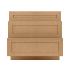 Linen Range Base Kitchen Cabinet LRB36 Shaker Toffee 36 in. width 34.5 in. height 24 in. depth - Kitchen Cabinets