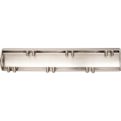 Satin Nickel 14" Belt Rack
