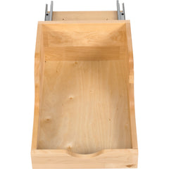 15" Wood High Back Rollout for Vanity Depth