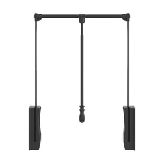 Black Expandable Wardrobe Lift for 25-1/2" - 35" Openings