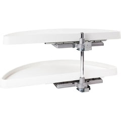 38" Plastic Half-Moon Lazy Susan