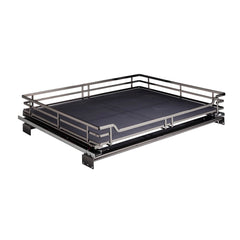 27" Black Nickel STORAGE WITH STYLE® Metal Soft-close Pullout Basket