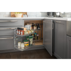 Blind Corner Soft-close Sliding Door Organizer