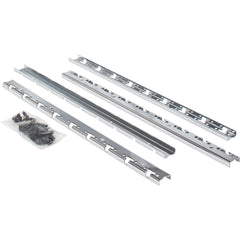 Polished Chrome STORAGE WITH STYLE® Metal Pilaster Set for Pullout Baskets (21-1/2" Height)
