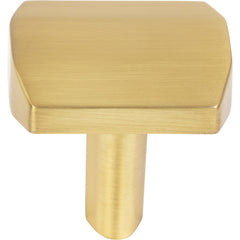 William 1-1/4" Length Square Knob