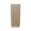 Modernform Cabinet Walnut 12" W X 34 1/2" H X 24" D  2 Drawer Base Cabinet