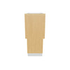 Modernform Cabinet Natural Oak 12" W X 34 1/2" H X 24" D  2 Drawer Base Cabinet