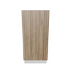 Modernform Cabinet Walnut 15" W X 34 1/2" H X 24" D  2 Drawer Base Cabinet