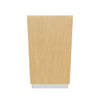 Modernform Cabinet Natural Oak 18" W X 34 1/2" H X 24" D  2 Drawer Base Cabinet