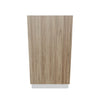 Modernform Cabinet Walnut 18" W X 34 1/2" H X 24" D  2 Drawer Base Cabinet