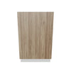 Modernform Cabinet Walnut 21" W X 34 1/2" H X 24" D  2 Drawer Base Cabinet