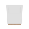Modernform Cabinet White Shaker 24" W X 34 1/2" H X 24" D  2 Drawer Base Cabinet