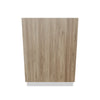 Modernform Cabinet Walnut 24" W X 34 1/2" H X 24" D  2 Drawer Base Cabinet