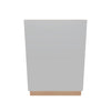 Modernform Cabinet Matte White 24" W X 34 1/2" H X 24" D  2 Drawer Base Cabinet