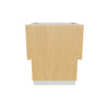 Modernform Cabinet Natural Oak 24" W X 34 1/2" H X 24" D  2 Drawer Base Cabinet