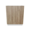 Modernform Cabinet Walnut 27" W X 34 1/2" H X 24" D  2 Drawer Base Cabinet