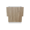 Modernform Cabinet Walnut 27" W X 34 1/2" H X 24" D  2 Drawer Base Cabinet