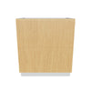 Modernform Cabinet Natural Oak 30" W X 34 1/2" H X 24" D  2 Drawer Base Cabinet