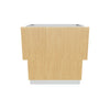 Modernform Cabinet Natural Oak 30" W X 34 1/2" H X 24" D  2 Drawer Base Cabinet