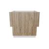 Modernform Cabinet Walnut 30" W X 34 1/2" H X 24" D  2 Drawer Base Cabinet