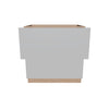 Modernform Cabinet Matte White 33" W X 34 1/2" H X 24" D  2 Drawer Base Cabinet