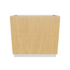 Modernform Cabinet Natural Oak 36" W X 34 1/2" H X 24" D  2 Drawer Base Cabinet