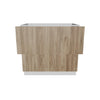 Modernform Cabinet Walnut 36" W X 34 1/2" H X 24" D  2 Drawer Base Cabinet