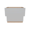 Modernform Cabinet Matte White 36" W X 34 1/2" H X 24" D  2 Drawer Base Cabinet