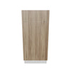 Modernform Cabinet Walnut 15" W X 34 1/2" H X 24" D  3 Drawer Base Cabinet